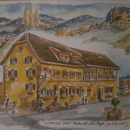 Restaurant A L'Aigle Ξενοδοχείο Wimmenau Εξωτερικό φωτογραφία